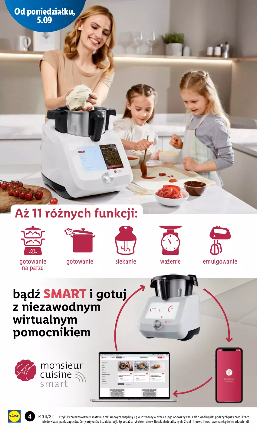 Gazetka promocyjna Lidl - GAZETKA - ważna 05.09 do 10.09.2022 - strona 4 - produkty: LG