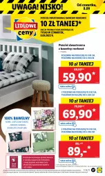 Gazetka promocyjna Lidl - GAZETKA - Gazetka - ważna od 10.09 do 10.09.2022 - strona 27 - produkty: Pościel, Pościel dwustronna, Poszewka, Waga