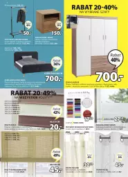 Gazetka promocyjna Jysk - Świetna Oferta - Gazetka - ważna od 09.02 do 09.02.2021 - strona 7 - produkty: Ubrania, Sok, Folia na okno, Stolik nocny, Rama, Stolik, Materac, Tera, Statyw na ubrania, Roleta, Firana, Szafa, Rama łóżka, Okno, Przybory krawieckie, Fa