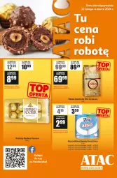 Gazetka promocyjna Auchan - Gazetka ATAC Hiper Discount - Gazetka - ważna od 04.03 do 04.03.2026 - strona 1 - produkty: Kawa ziarnista, Ręcznik kuchenny, Praliny, Kawa, Ręcznik, Ferrero, Foxy, Lavazza, Fa
