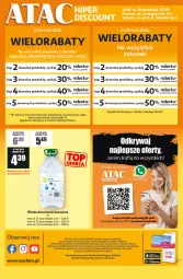 Gazetka promocyjna Auchan - Gazetka ATAC Hiper Discount - Gazetka - ważna od 04.03 do 04.03.2026 - strona 4 - produkty: Top, Ser, Gra, Telefon, Tera, Woda, Fa