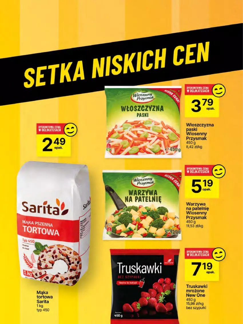 Gazetka promocyjna Delikatesy Centrum - NOWA GAZETKA Delikatesy Centrum od 9 stycznia! 9-15.01.2025 - ważna 09.01 do 15.01.2025 - strona 48 - produkty: Sarita, Truskawki, Warzywa