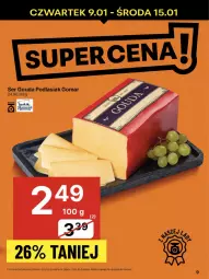 Gazetka promocyjna Delikatesy Centrum - NOWA GAZETKA Delikatesy Centrum od 9 stycznia! 9-15.01.2025 - Gazetka - ważna od 15.01 do 15.01.2025 - strona 9 - produkty: Ser, Gouda