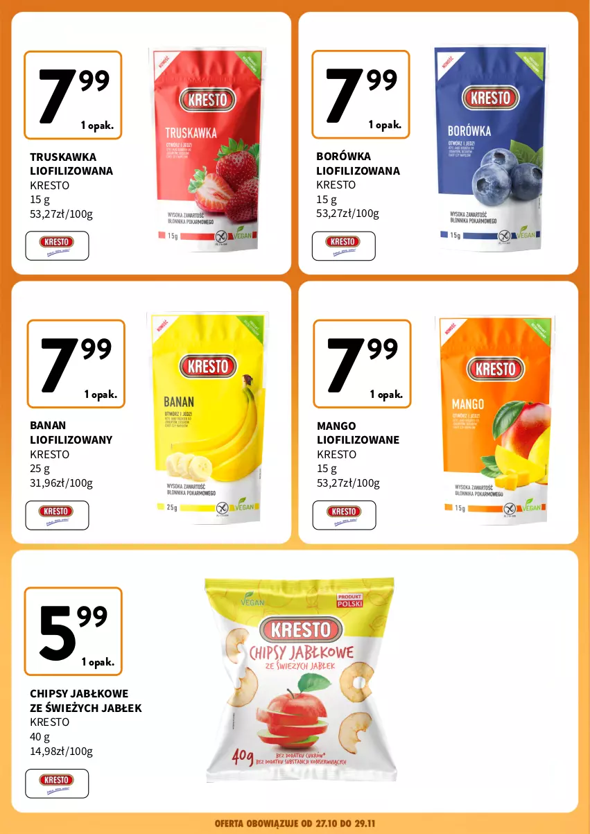 Gazetka promocyjna Intermarche - Gazetka Intermarche - ważna 27.11 do 29.12.2025 - strona 3 - produkty: Borówka, Chipsy, Mango