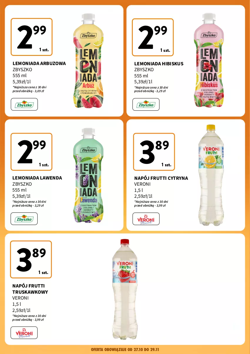 Gazetka promocyjna Intermarche - Gazetka Intermarche - ważna 27.11 do 29.12.2025 - strona 4 - produkty: Arbuz, Hibiskus, Lemoniada, Napój