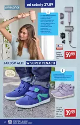 Gazetka promocyjna Aldi - Artykuły przemysłowe i tekstylia - Gazetka - ważna od 27.09 do 27.09.2025 - strona 14 - produkty: Piec, Sneakersy, LANA, Dzieci, Suszarka