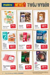 Gazetka promocyjna Makro - Najlepsze oferty - oferta z alkoholem - Gazetka - ważna od 11.12 do 11.12.2023 - strona 2 - produkty: Migdały łuskane, Sos, Migdały, Mieszanka studencka, Matjas, Olej, Mięso wieprzowe, Mięso