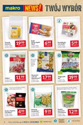 Gazetka promocyjna Makro - Najlepsze oferty - oferta z alkoholem - Gazetka - ważna od 11.12 do 11.12.2023 - strona 4 - produkty: Sałatka, Makaron, Hot dog, Metro Chef, Ananas, Podgrzybki, Dega, Sałat, Maliny, Kapustą, Bułki do hot dogów, Metro, Groszek