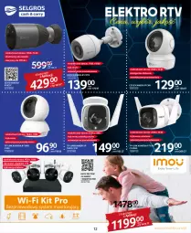 Gazetka promocyjna Selgros - Katalog Elektro - Gazetka - ważna od 16.11 do 16.11.2022 - strona 12 - produkty: TP-Link, Kamera, Kamery, Obraz, Intel, Akumulator