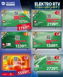 Gazetka promocyjna Selgros - Katalog Elektro - Gazetka - ważna od 16.11 do 16.11.2022 - strona 2 - produkty: Gra, Thomson, Android TV, Telewizor, Smart tv, LG