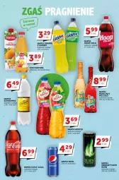 Gazetka promocyjna Groszek - Gazetka - ważna od 02.05 do 02.05.2023 - strona 22 - produkty: Hoop, Sok, Mus, Gin, Gra, Napój energetyczny, Grappa, Coca-Cola, Pepsi, Fortuna, Napój, Hortex