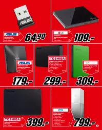 Gazetka promocyjna Media Markt - Gazetka Media Markt - Gazetka - ważna od 31.07 do 31.07.2021 - strona 11 - produkty: Toshiba, Gry, Asus, Dysk przenośny, Tran, Warka, Lack, Mobil, Intel, LG