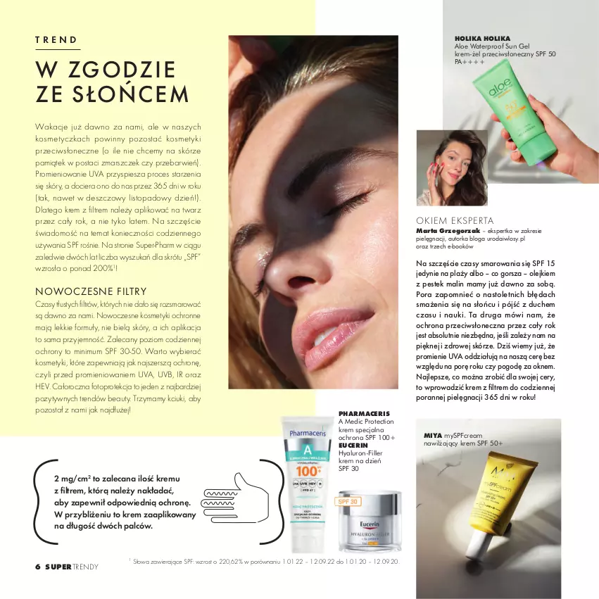 Gazetka promocyjna Super Pharm - Gazetka - ważna 21.10 do 31.12.2022 - strona 6 - produkty: Absolut, Acer, Holika Holika, Kosmetyczka, Krem na dzień, Mars, O nas, Olej, Orka, Pharmaceris, Por, Stek, Top