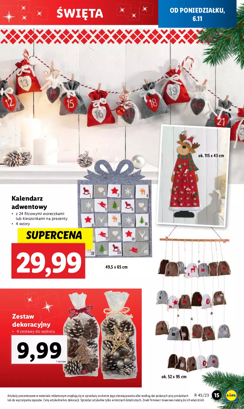 Gazetka promocyjna Lidl - GAZETKA - ważna 06.11 do 10.11.2023 - strona 19 - produkty: Kalendarz, Kalendarz adwentowy