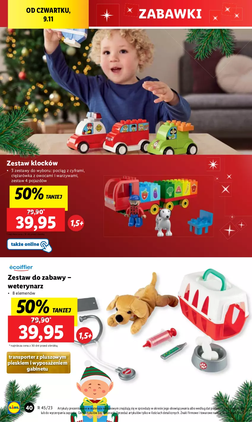 Gazetka promocyjna Lidl - GAZETKA - ważna 06.11 do 10.11.2023 - strona 42 - produkty: Pociąg, Pojazd, Por, Sport, Tran, Warzywa