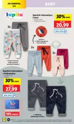 Gazetka promocyjna Lidl - GAZETKA - Gazetka - ważna od 10.11 do 10.11.2023 - strona 32 - produkty: Sok, Ser, Baby O, Spodnie, Chleb