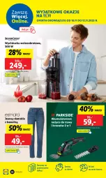 Gazetka promocyjna Lidl - GAZETKA - Gazetka - ważna od 10.11 do 10.11.2023 - strona 35 - produkty: Noż, Wyciskarka wolnoobrotowa, Nożyce, Wyciskarka, Akumulator