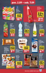 Gazetka promocyjna Aldi - Pełna oferta - Gazetka - ważna od 07.09 do 07.09.2024 - strona 11 - produkty: Sok, Mus, Orzeszki, Sok jabłkowy, Oranżada, Hellena, Czekolada, Mysz, Tymbark, Szyna, Woda mineralna, E. Wedel, Woda, Orzeszki ziemne, Nektar, Magnez, Hortex, LG