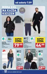 Gazetka promocyjna Aldi - Pełna oferta - Gazetka - ważna od 07.09 do 07.09.2024 - strona 32 - produkty: Por, Gin, Kurtka, Dres, Moda, Spodnie, Bluza, Spodnie dresowe, Fa