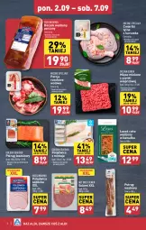 Gazetka promocyjna Aldi - Pełna oferta - Gazetka - ważna od 07.09 do 07.09.2024 - strona 8 - produkty: Kurczak, Polędwica, Mięso mielone z szynki, Mięso mielone, Sos, Por, Salami, Mięsne specjały, Kawa, Golden Seafood, Boczek, Pstrąg, Pstrąg wędzony, Mintaj, Mięso, Pstrąg łososiowy