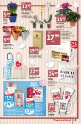 Gazetka promocyjna Auchan - Maxi Paki Niskie Ceny Hipermarkety - Gazetka - ważna od 19.01 do 19.01.2022 - strona 15 - produkty: Krem do twarzy, Hiacynt, Cyklamen, Perfum, Kalanchoe, Fartuch kuchenny, Storczyk, Mars, Kubek, Poduszka, Fa