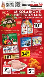 Gazetka promocyjna Intermarche - Gazetka Intermarche - Gazetka - ważna od 06.12 do 06.12.2023 - strona 1 - produkty: Kurczak, Top, Koc, Filet z piersi kurczaka, LEGO, Wóz strażacki, Klocki, Kinder