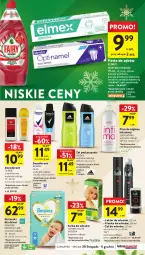 Gazetka promocyjna Intermarche - Gazetka Intermarche - Gazetka - ważna od 06.12 do 06.12.2023 - strona 45 - produkty: Top, Pampers, Rexona, Dezodorant, Pasta do zębów, Adidas, Taft, Joanna, Ziaja, La Rive, Lakier do włosów, Dzieci, Płyn do higieny intymnej, Pianka do włosów, Elmex, Lakier, Farba do włosów, Fa