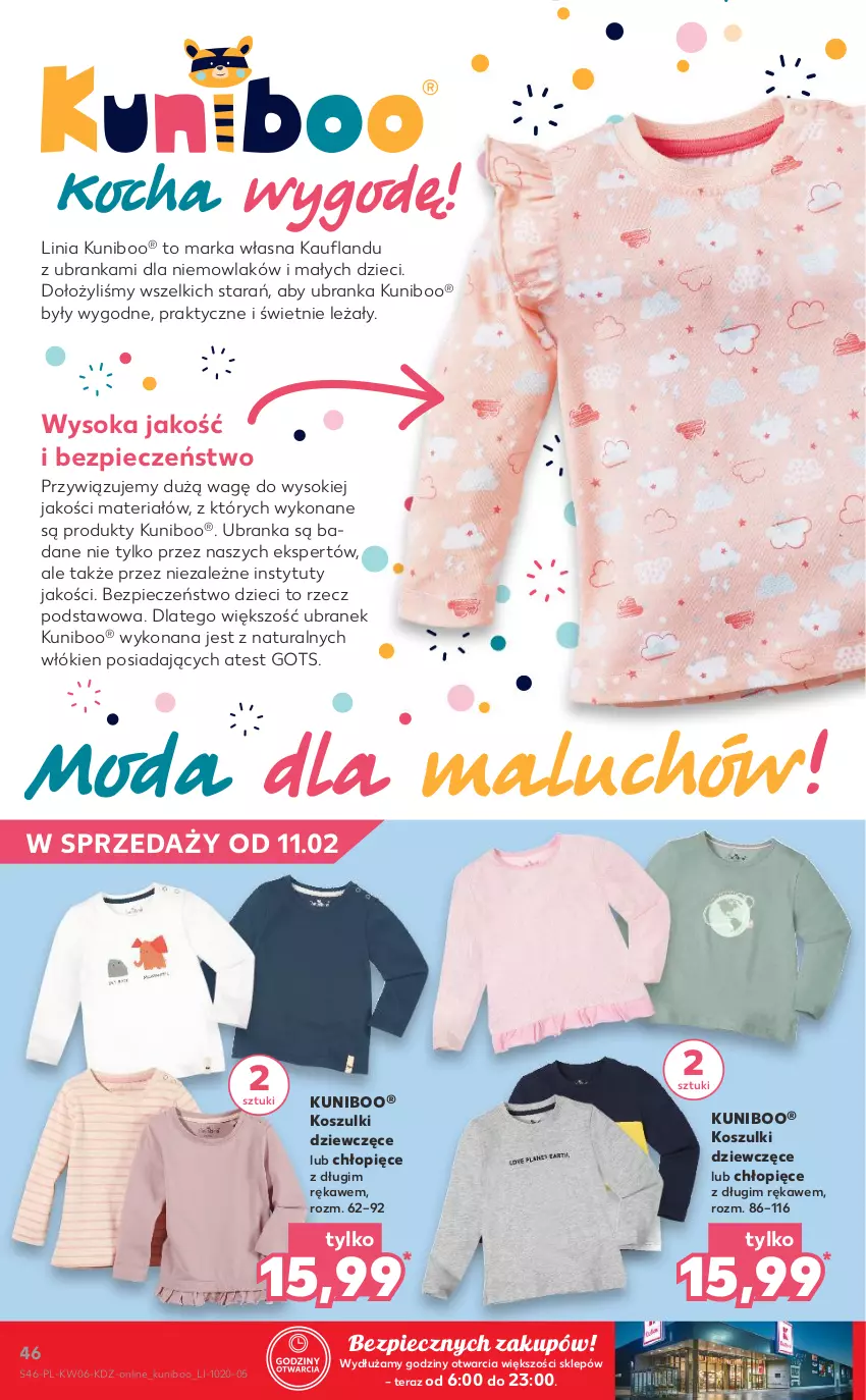 Gazetka promocyjna Kaufland - OFERTA TYGODNIA - ważna 11.02 do 17.02.2021 - strona 46 - produkty: Dzieci, Koc, Kosz, Moda, Piec, Sok, Tera