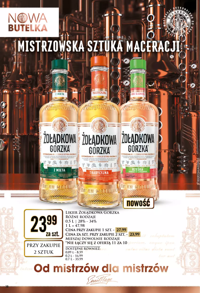 Gazetka promocyjna Dino - Katalog alkoholowy / marzec 2024 - ważna 25.03 do 30.03.2024 - strona 16 - produkty: Likier