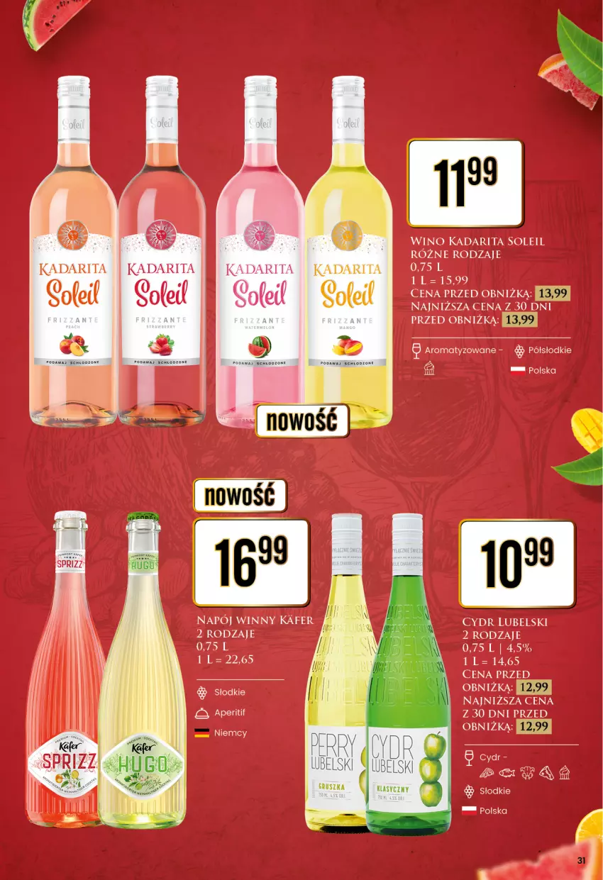 Gazetka promocyjna Dino - Katalog alkoholowy / marzec 2024 - ważna 25.03 do 30.03.2024 - strona 31 - produkty: Fa, Napój, Wino