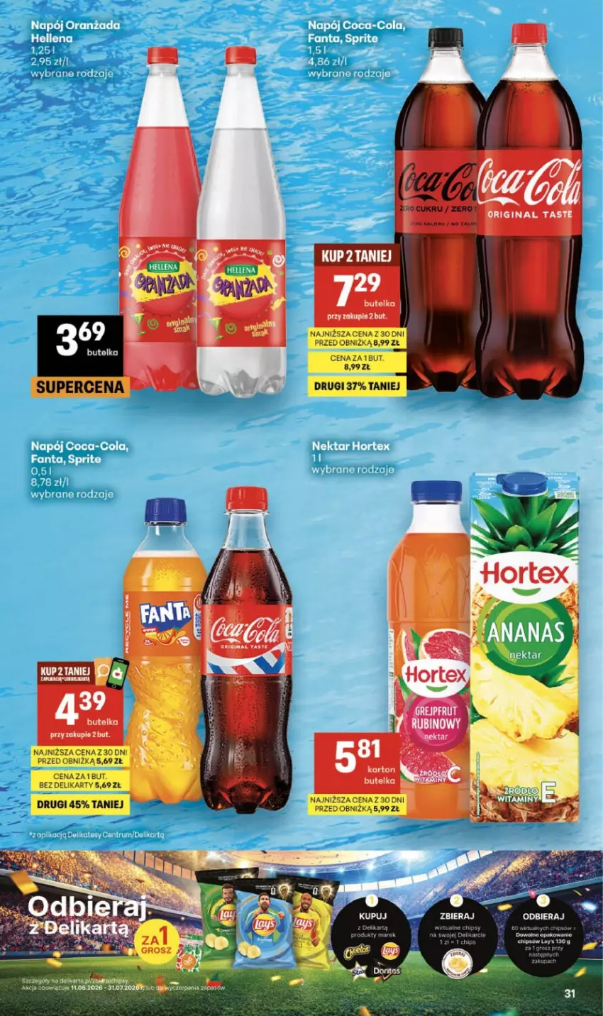 Gazetka promocyjna Delikatesy Centrum - Franczyza DC24 Czwartek - ważna 11.06 do 17.06.2026 - strona 31 - produkty: Gin, Rubin
