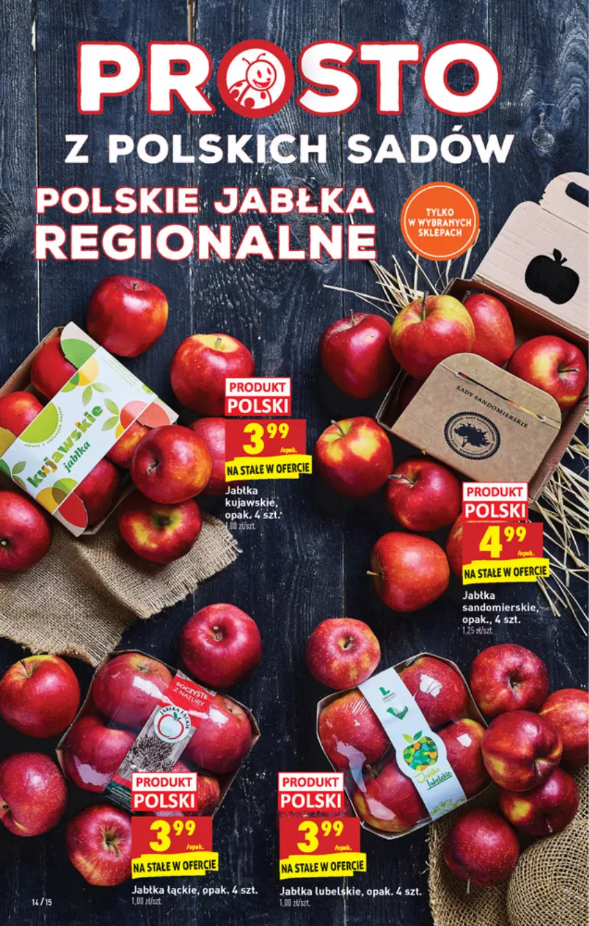 Gazetka promocyjna Biedronka - W tym tygodniu - ważna 15.11 do 20.11.2021 - strona 14 - produkty: Jabłka, Kujawski