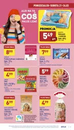 Gazetka promocyjna Aldi - Pełny katalog - Gazetka - ważna od 26.03 do 26.03.2022 - strona 11 - produkty: Jelly beans, Ciastka, Ryż, Gra, Praliny, Tera, Sanki, Tonik, Galaretka, Baton, Gala, Kakao, Haribo, Kokos, Fa