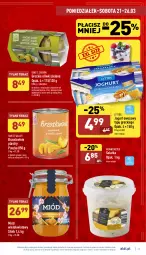 Gazetka promocyjna Aldi - Pełny katalog - Gazetka - ważna od 26.03 do 26.03.2022 - strona 17 - produkty: Sałatka, Oliwki zielone, Por, Jogurt owocowy, Oliwki, Jogurt, Tera, Sałat, Miód, Syrop, Brzoskwinie, King’s Crown