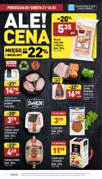 Gazetka promocyjna Aldi - Pełny katalog - Gazetka - ważna od 26.03 do 26.03.2022 - strona 4 - produkty: Chrzan, Sałatka, Mięsne specjały, Kawa, Lodówka, Salceson, Tera, Sałat, Szynka, Schab wieprzowy, Mięso, Cordon Bleu