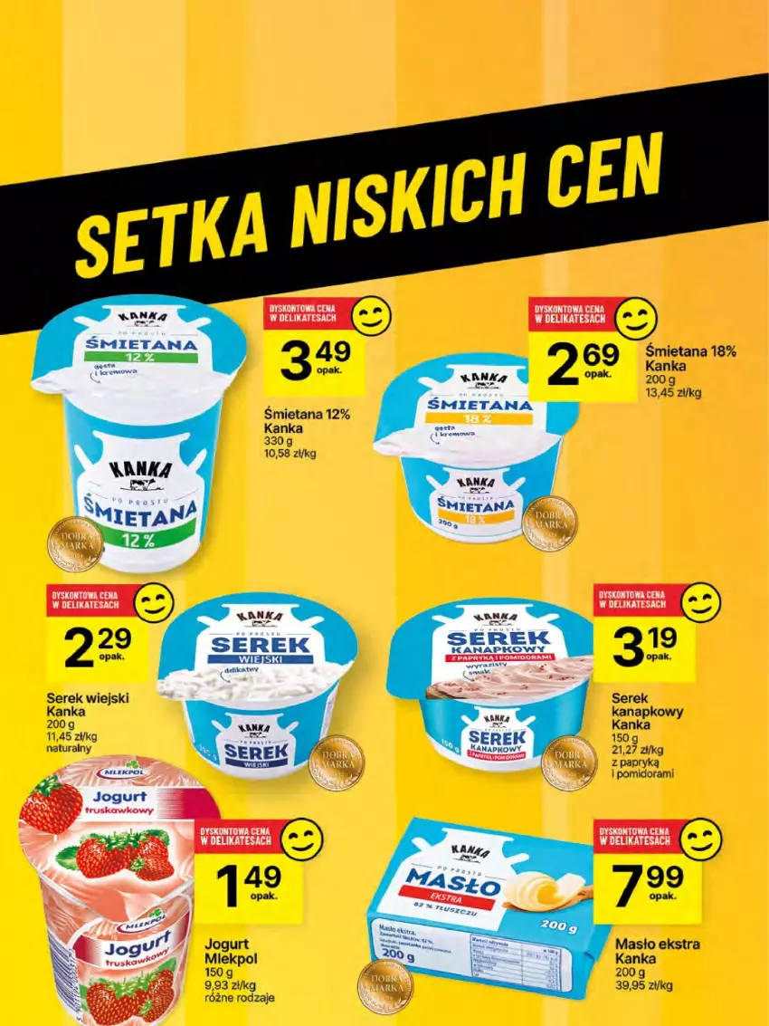 Gazetka promocyjna Delikatesy Centrum - NOWA GAZETKA Delikatesy Centrum od 30 stycznia! 30.01-5.02.2025 - ważna 30.01 do 05.02.2025 - strona 42 - produkty: Jogurt, Masło, Ser, Serek, Serek wiejski