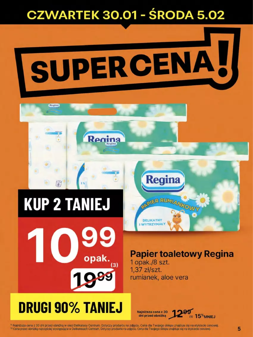 Gazetka promocyjna Delikatesy Centrum - NOWA GAZETKA Delikatesy Centrum od 30 stycznia! 30.01-5.02.2025 - ważna 30.01 do 05.02.2025 - strona 5 - produkty: Aloe vera, Gin, Mus, Papier, Papier toaletowy, Rum