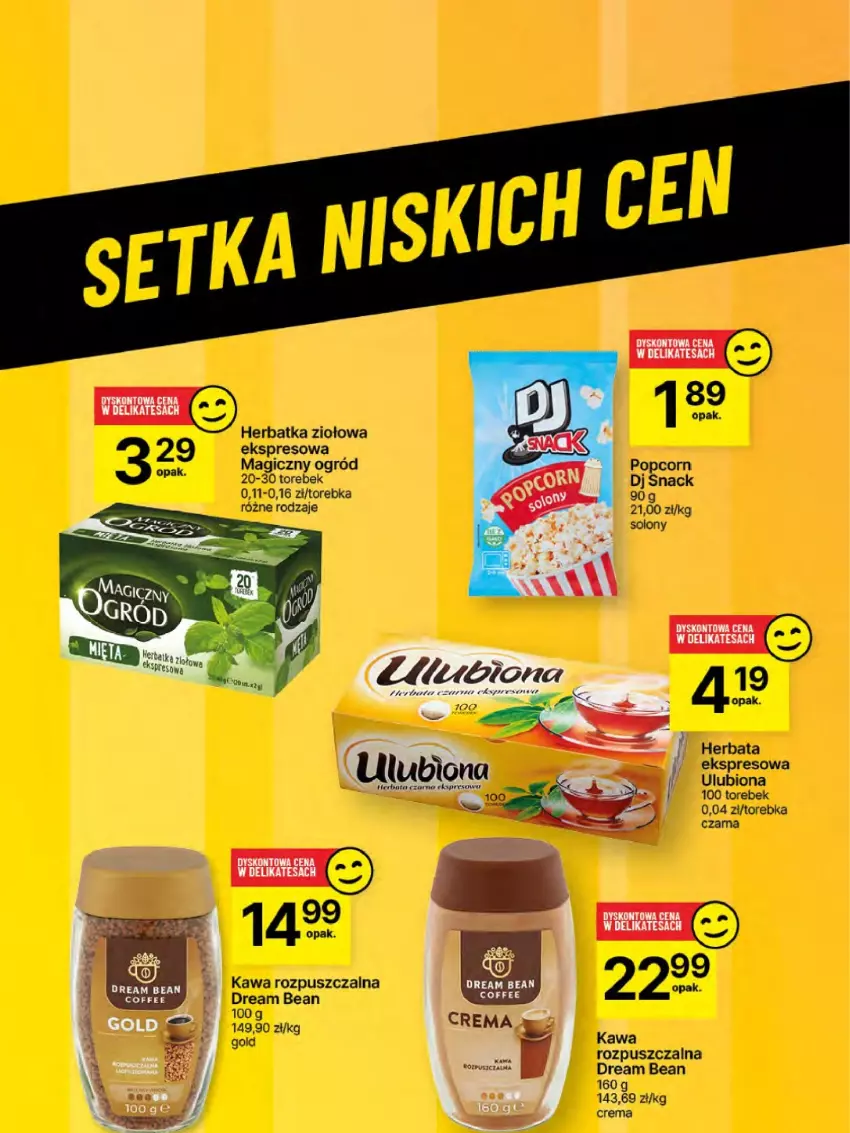 Gazetka promocyjna Delikatesy Centrum - NOWA GAZETKA Delikatesy Centrum od 30 stycznia! 30.01-5.02.2025 - ważna 30.01 do 05.02.2025 - strona 52 - produkty: Herbata, Kawa, Kawa rozpuszczalna, Ogród, Popcorn, Torebka