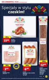 Gazetka promocyjna Lidl - GAZETKA - Gazetka - ważna od 13.03 do 13.03.2021 - strona 27 - produkty: Praska, Salami, Szynka, Gouda, Kiełbasa