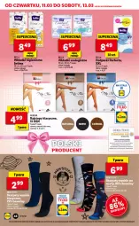 Gazetka promocyjna Lidl - GAZETKA - Gazetka - ważna od 13.03 do 13.03.2021 - strona 48 - produkty: Top, Koc, Perfecta, Rajstopy, Wkładki urologiczne, Podpaski, Wkładki, Fa