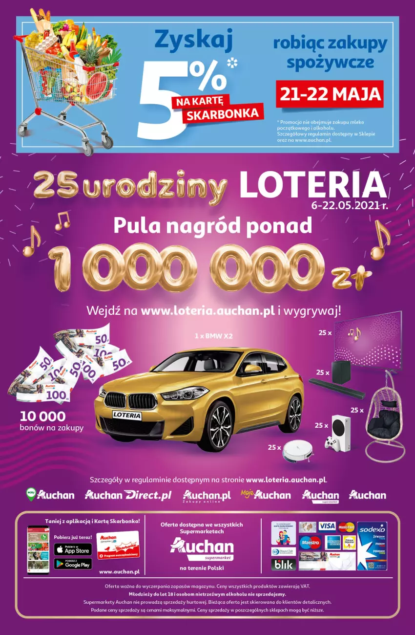 Gazetka promocyjna Auchan - Sezon na radość Supermarkety - ważna 20.05 do 26.05.2021 - strona 16