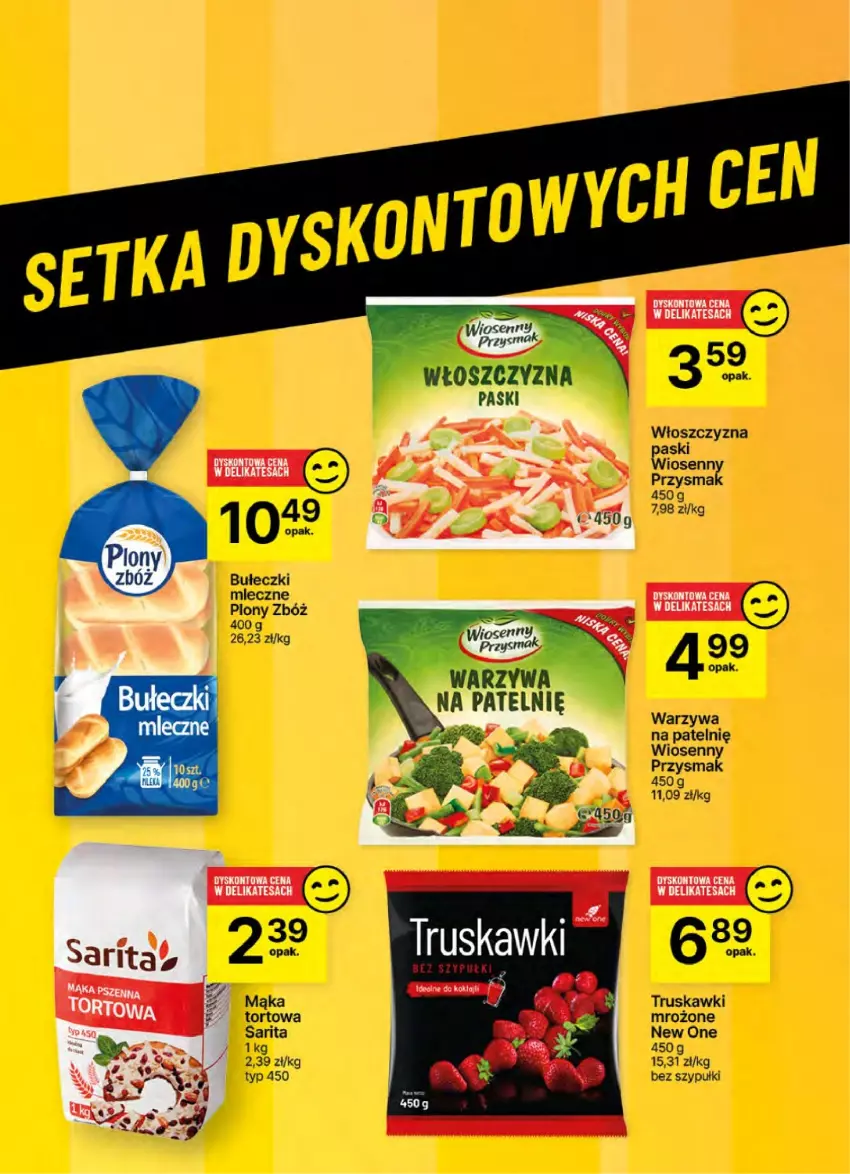 Gazetka promocyjna Delikatesy Centrum - NOWA GAZETKA Delikatesy Centrum od 31 października! 31.10-6.11.2024 - ważna 31.10 do 06.11.2024 - strona 37 - produkty: Bułeczki, Bułeczki mleczne, Mąka, Sarita, Truskawki, Warzywa