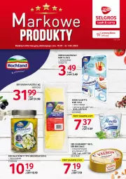 Gazetka promocyjna Selgros - Markowe produkty - Gazetka - ważna od 01.02 do 01.02.2023 - strona 1 - produkty: Ser, Brie, Serek kanapkowy, Sałat, Serek, Gouda plastry, Camembert, Gouda, Almette