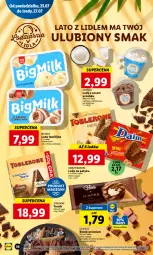 Gazetka promocyjna Lidl - GAZETKA - Gazetka - ważna od 27.07 do 27.07.2022 - strona 40 - produkty: Toblerone, Sos, Big Milk, Lody, Kokos, Fa