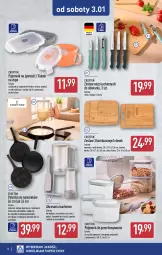 Gazetka promocyjna Aldi - Artykuły przemysłowe i tekstylia - Gazetka - ważna od 03.01 do 03.01.2026 - strona 8 - produkty: Noż, Pojemnik, Wałek, Pojemnik do przechowywania, Kubek, Dozownik, Patelnia, Orka, Fa