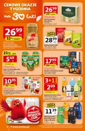 Gazetka promocyjna Auchan - Gazetka 30 Lat Supermarket Auchan - Gazetka - ważna od 21.01 do 21.01.2026 - strona 6 - produkty: Sok, Pepsi max, Zupa, Praliny, Lindor, BoboVita, Mirinda, Pepsi, Napój izotoniczny, Napój gazowany, Oshee, Napój, Lindt, Baryłki
