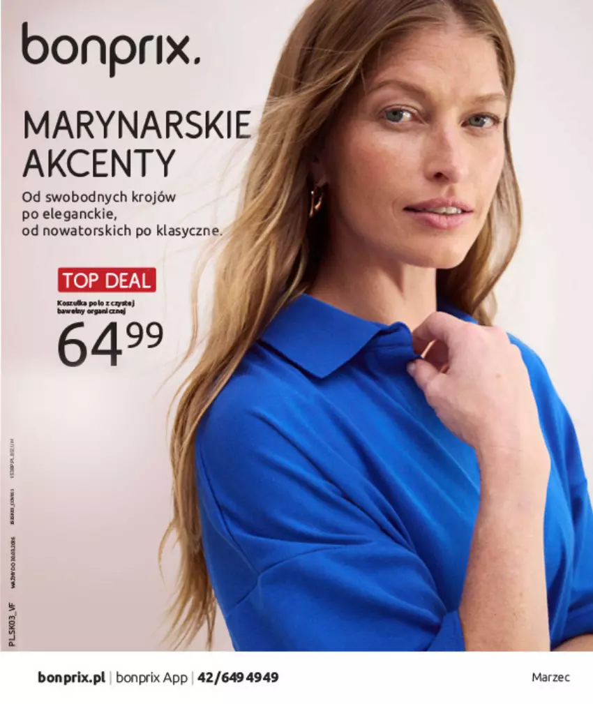 Gazetka promocyjna Bonprix - MARYNARSKIE AKCENTY - ważna 02.03 do 30.03.2026 - strona 1