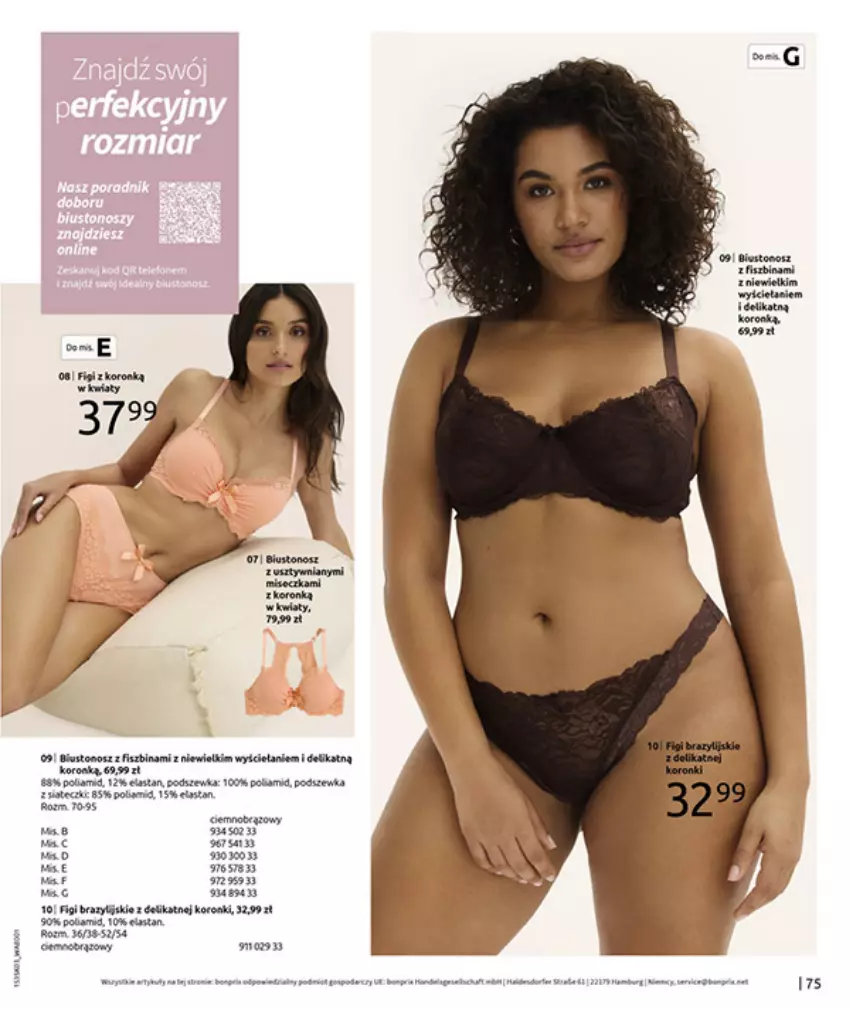 Gazetka promocyjna Bonprix - MARYNARSKIE AKCENTY - ważna 02.03 do 30.03.2026 - strona 77 - produkty: Fa, Figi, HP, Koc, LG