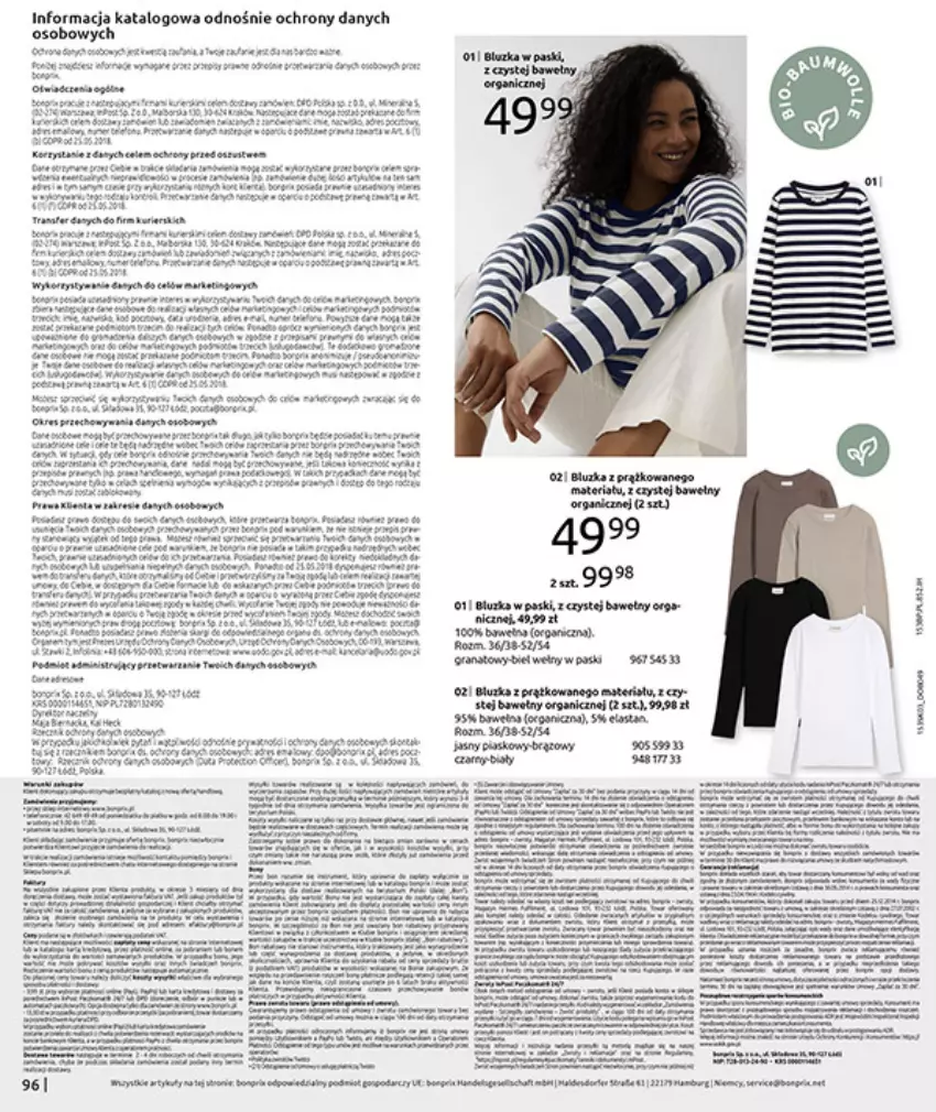 Gazetka promocyjna Bonprix - MARYNARSKIE AKCENTY - ważna 02.03 do 30.03.2026 - strona 98 - produkty: Acana, AEG, Brie, Dior, Fa, Gra, Jaguar, Kotek, LG, Miód, Mola, Mop, Parówki, Por, Prima, Rum, Ser, Serum, Szal, Tera, Top, Waga, Wasa