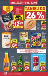 Gazetka promocyjna Aldi - Pełna oferta - Gazetka - ważna od 22.06 do 22.06.2024 - strona 22 - produkty: Piwa, Piwo, Sok, Gra, Chipsy, Herbata czarna, Warka, Perła, Lipton, Crunchips, Mieszanka orzechowa, Lorenz, Chleb, Cappuccino, Herbata, Fa